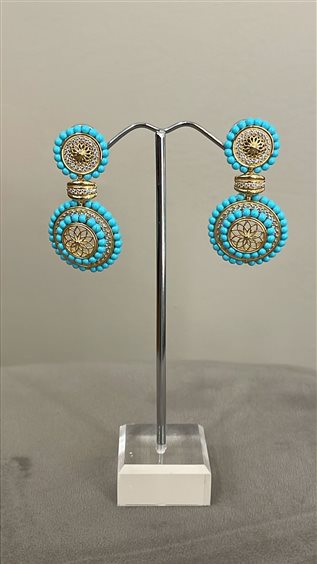 Boucles d'oreilles Gaetano Vitiello Femme in Argent Pasta di turchese 2976 - 2976